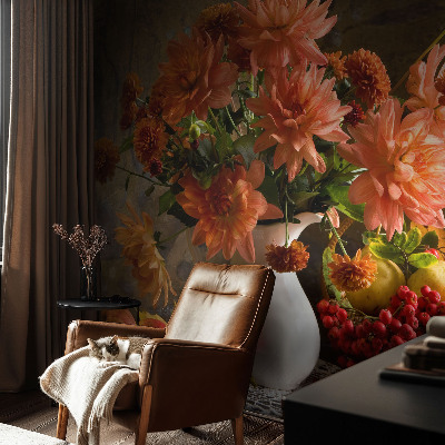 Samolepicí fototapeta do dětského pokoje Podzimní kompozice