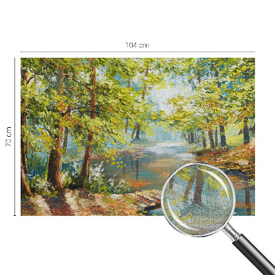 Fotografická tapeta samolepicí Idylické jezero