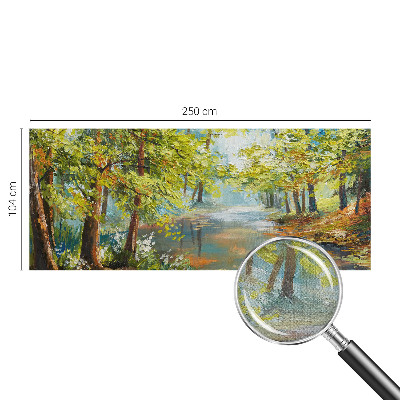 Fotografická tapeta samolepicí Idylické jezero