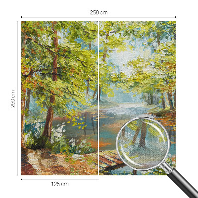 Fotografická tapeta samolepicí Idylické jezero