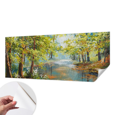 Fotografická tapeta samolepicí Idylické jezero