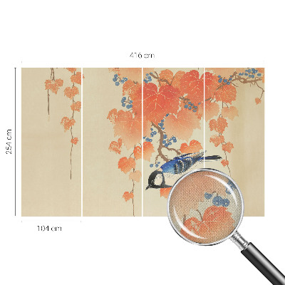 Samolepicí fototapeta do dětského pokoje Harmonie vína