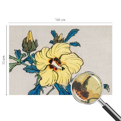 Fotografická tapeta na zeď Žlutý květ