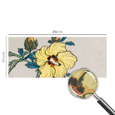 Fotografická tapeta na zeď Žlutý květ