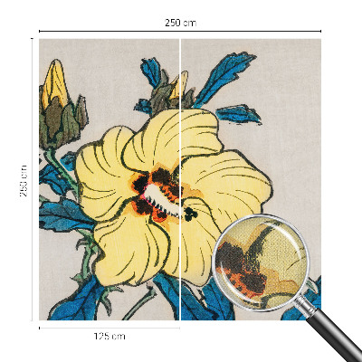 Fotografická tapeta na zeď Žlutý květ