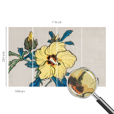 Fotografická tapeta na zeď Žlutý květ