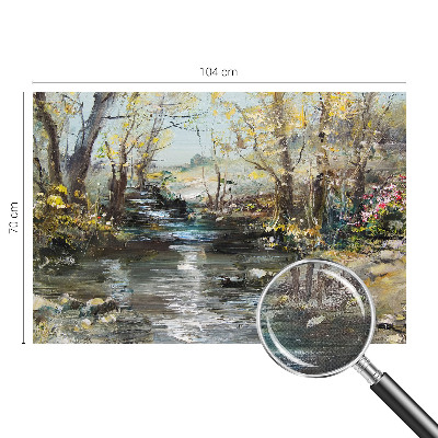 Samolepící tapeta Lesní potok