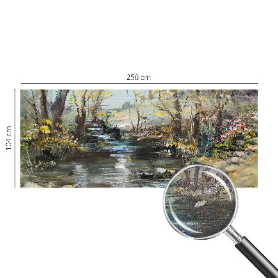 Samolepící tapeta Lesní potok