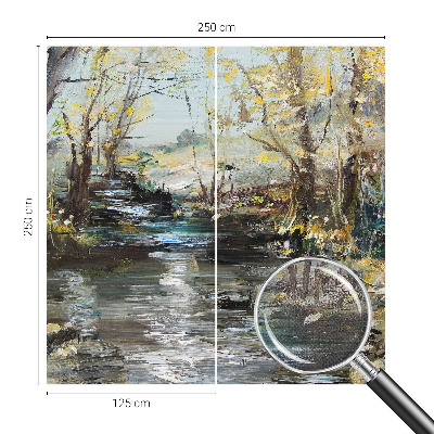 Samolepící tapeta Lesní potok