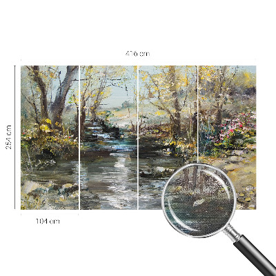 Samolepící tapeta Lesní potok