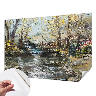 Samolepící tapeta Lesní potok