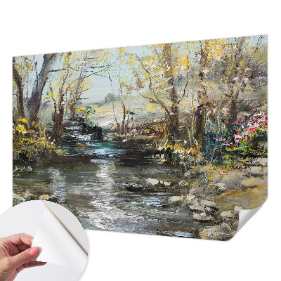 Samolepící tapeta Lesní potok