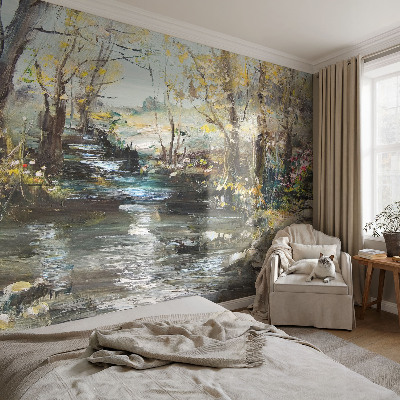 Samolepící tapeta Lesní potok