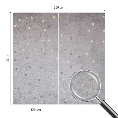 Samolepící fototapeta 3d Symetrické tečky