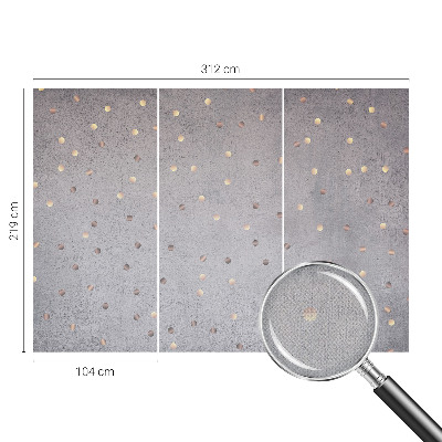 Samolepící fototapeta 3d Symetrické tečky