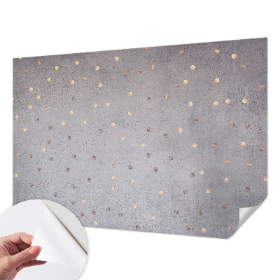 Samolepící fototapeta 3d Symetrické tečky