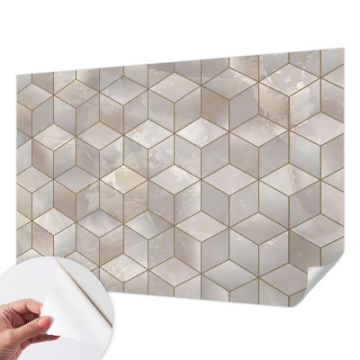 Samolepicí fototapeta Geometrická mozaika