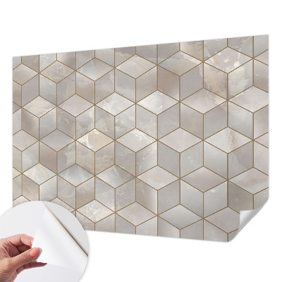 Samolepicí fototapeta Geometrická mozaika
