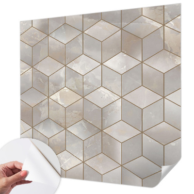 Samolepicí fototapeta Geometrická mozaika