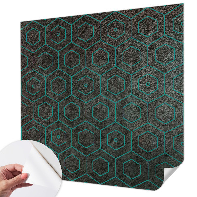 Samolepicí fototapeta do ložnice Geometrický vzor