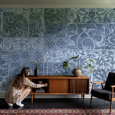 Samolepicí fototapeta do obýváků Rostlinné ozdoby