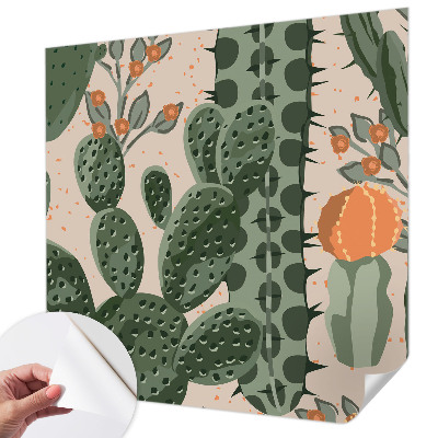 Fototapeta do dětského pokoje Zelené kaktusy