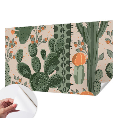 Fototapeta do dětského pokoje Zelené kaktusy