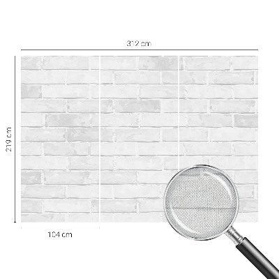 Samolepicí dekorativní fototapeta Cihlová zeď