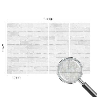 Samolepicí dekorativní fototapeta Cihlová zeď