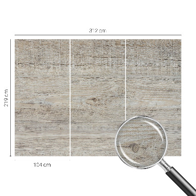 Samolepicí fototapeta na míru Dřevěné kroužky