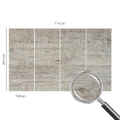 Samolepicí fototapeta na míru Dřevěné kroužky