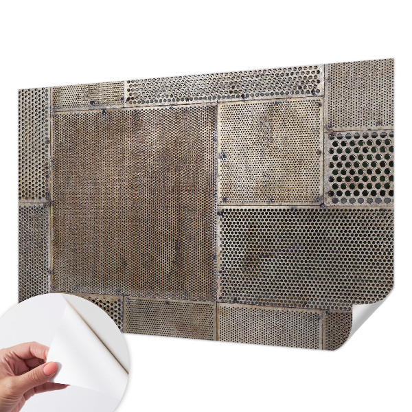 Samolepicí fototapeta do obýváků Kovové vzory