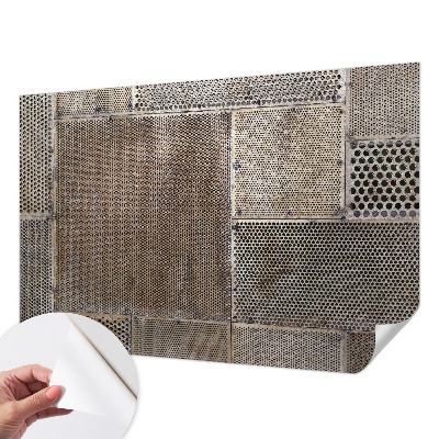 Samolepicí fototapeta do obýváků Kovové vzory