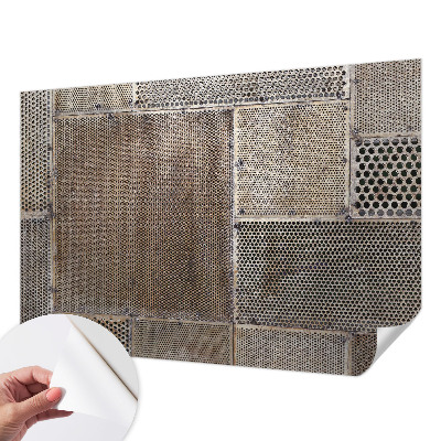 Samolepicí fototapeta do obýváků Kovové vzory