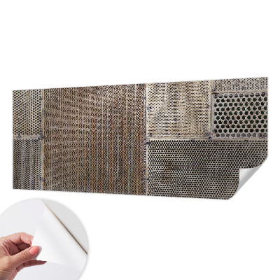 Samolepicí fototapeta do obýváků Kovové vzory