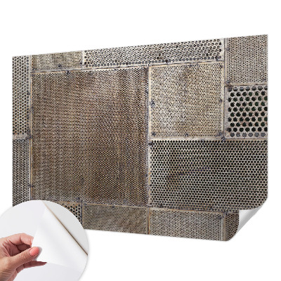 Samolepicí fototapeta do obýváků Kovové vzory