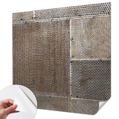 Samolepicí fototapeta do obýváků Kovové vzory