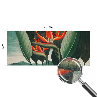 Samolepicí fototapeta Exotické květiny