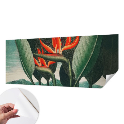 Samolepicí fototapeta Exotické květiny