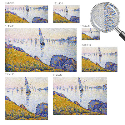 Samolepicí fototapeta do obýváků Odraz plachty