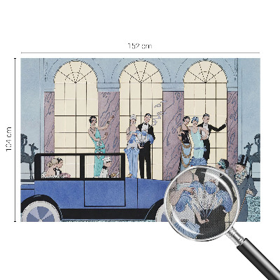 Samolepicí fototapeta do dětského pokoje Art deco