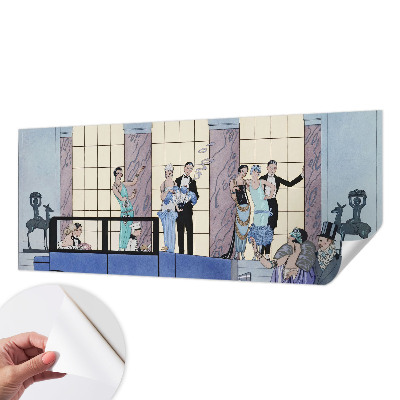 Samolepicí fototapeta do dětského pokoje Art deco