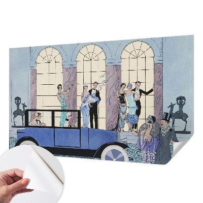 Samolepicí fototapeta do dětského pokoje Art deco
