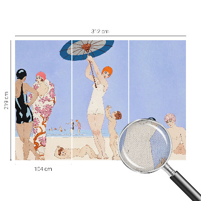 Fototapeta do dětského pokoje Retro pláž