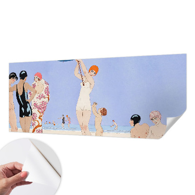 Fototapeta do dětského pokoje Retro pláž