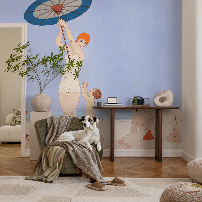 Fototapeta do dětského pokoje Retro pláž