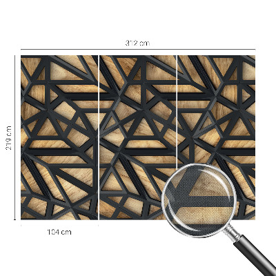 Fototapeta pro holku Geometrické spojení