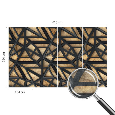 Fototapeta pro holku Geometrické spojení