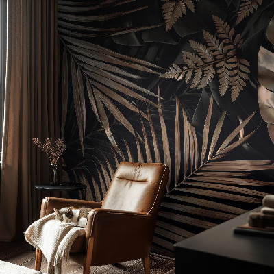 Moderní samolepicí fototapeta Exotické listy