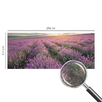 Samolepicí fototapeta na míru Levandulová pole